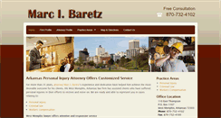 Desktop Screenshot of baretzlaw.com